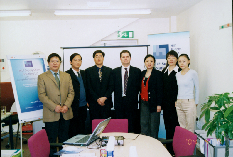 Chinese Managers select UK based 'Hilf Supply Chain Solutions' to learn the Western approach to MRP.